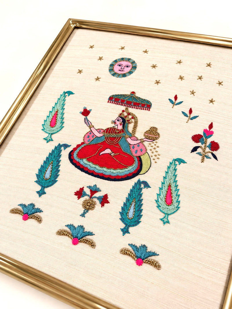 Lakshmi in Rectangle