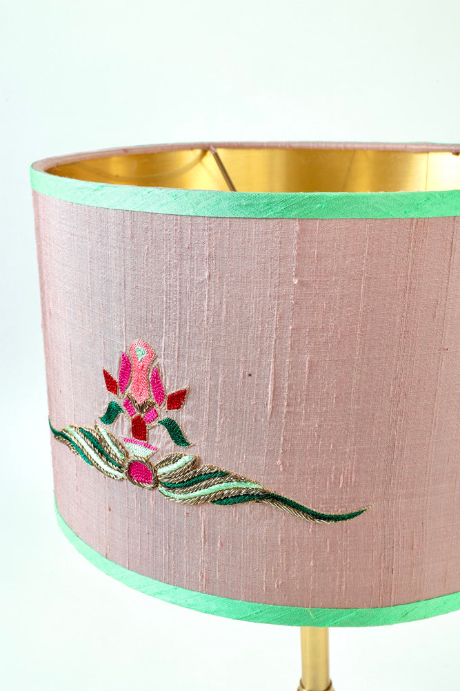 Kashiraj Lampshade in Blush Pink