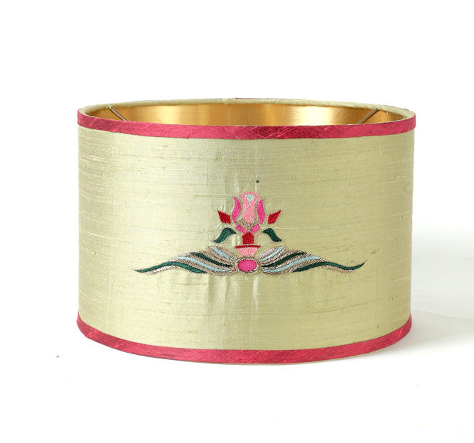 Kashiraj Lampshade in Mint Green