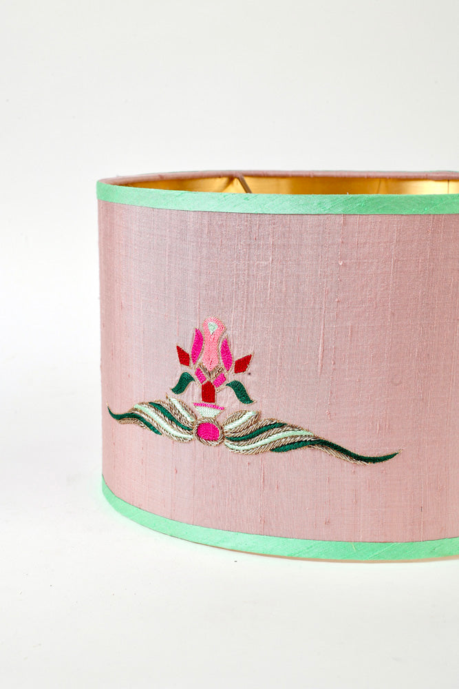 Kashiraj Lampshade in Blush Pink