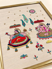 Lakshmi-Ganesha in Rectangle