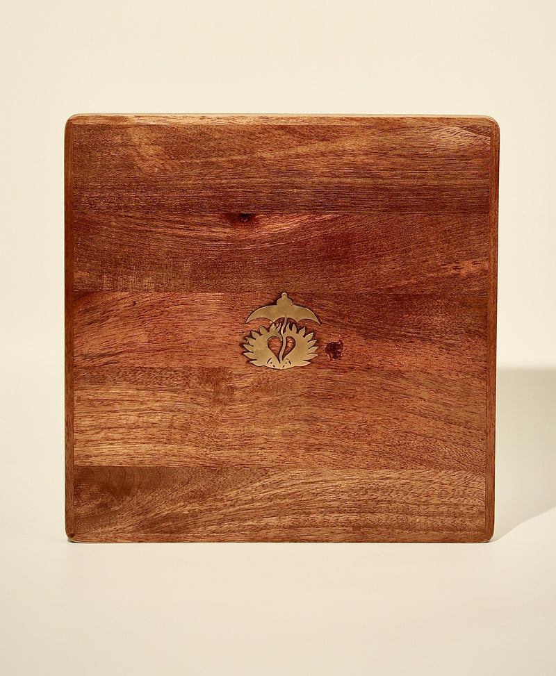 Anandvan Square Platter with dip bowl